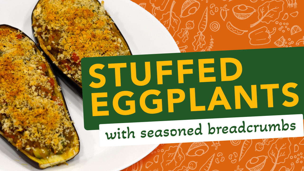 Vegan Stuffed Eggplant Recipe