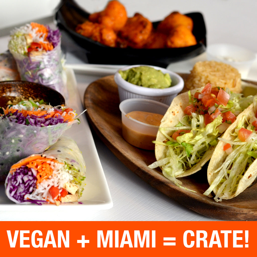 Vegan restaurants in Miami? Check out CRATE!