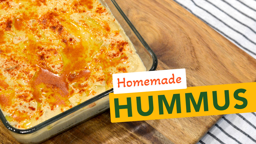 Vegan Homemade Hummus Recipe