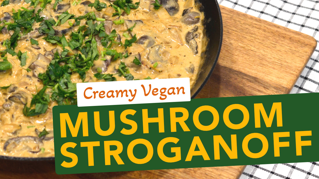 Vegan Mushroom Stroganoff Recipe