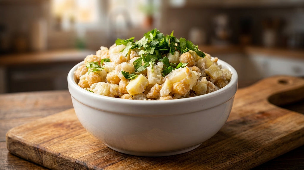 Vegan Potato and Chickpea Salad