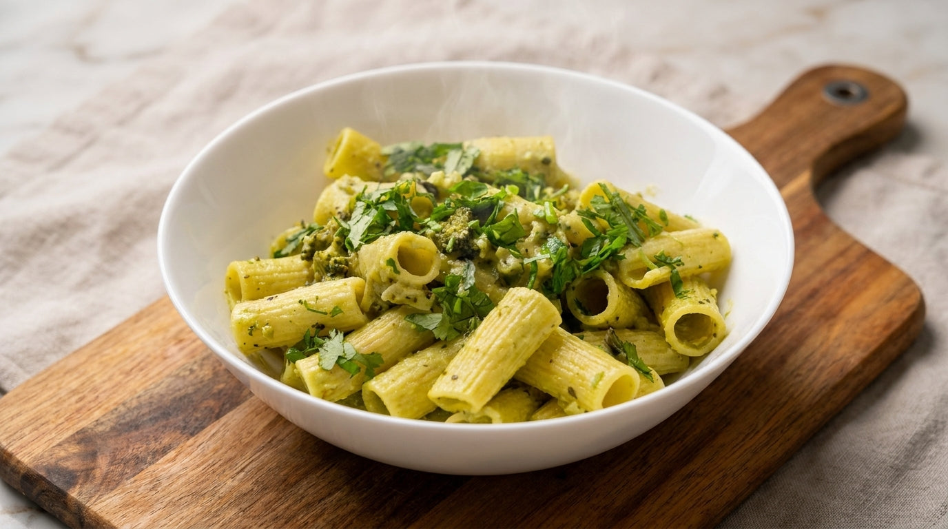 Broccoli & Artichoke Pasta