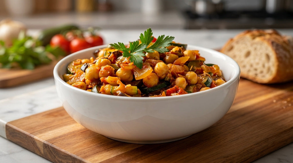 Vegan Italian Chickpea Caponata
