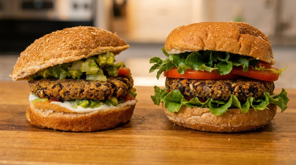 Black Bean Vegan Burger