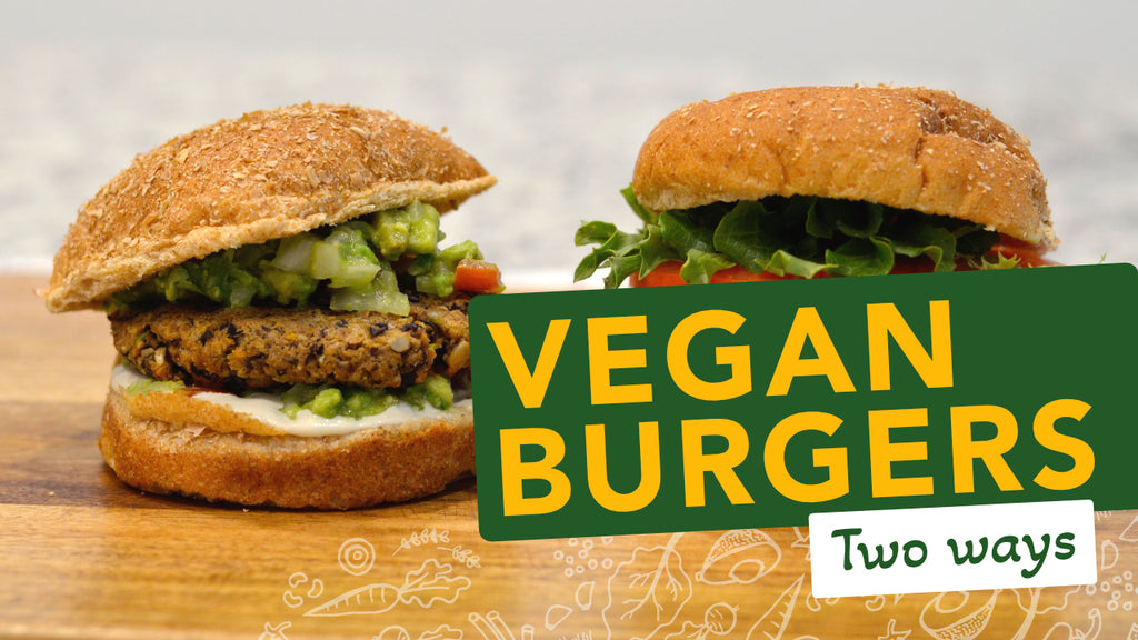 High Protein Black Bean Vegan Burger Recipe