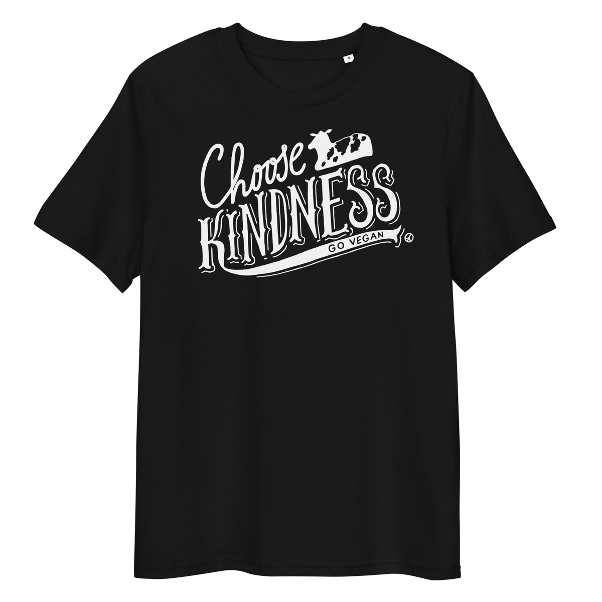 Vegan T-Shirt - Choose Kindness - Black
