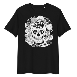 Vegan T-Shirt - Vegan for Life - Black
