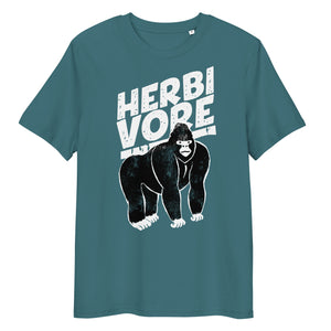 Vegan T-Shirt - Herbivore Gorilla - Stargazer

