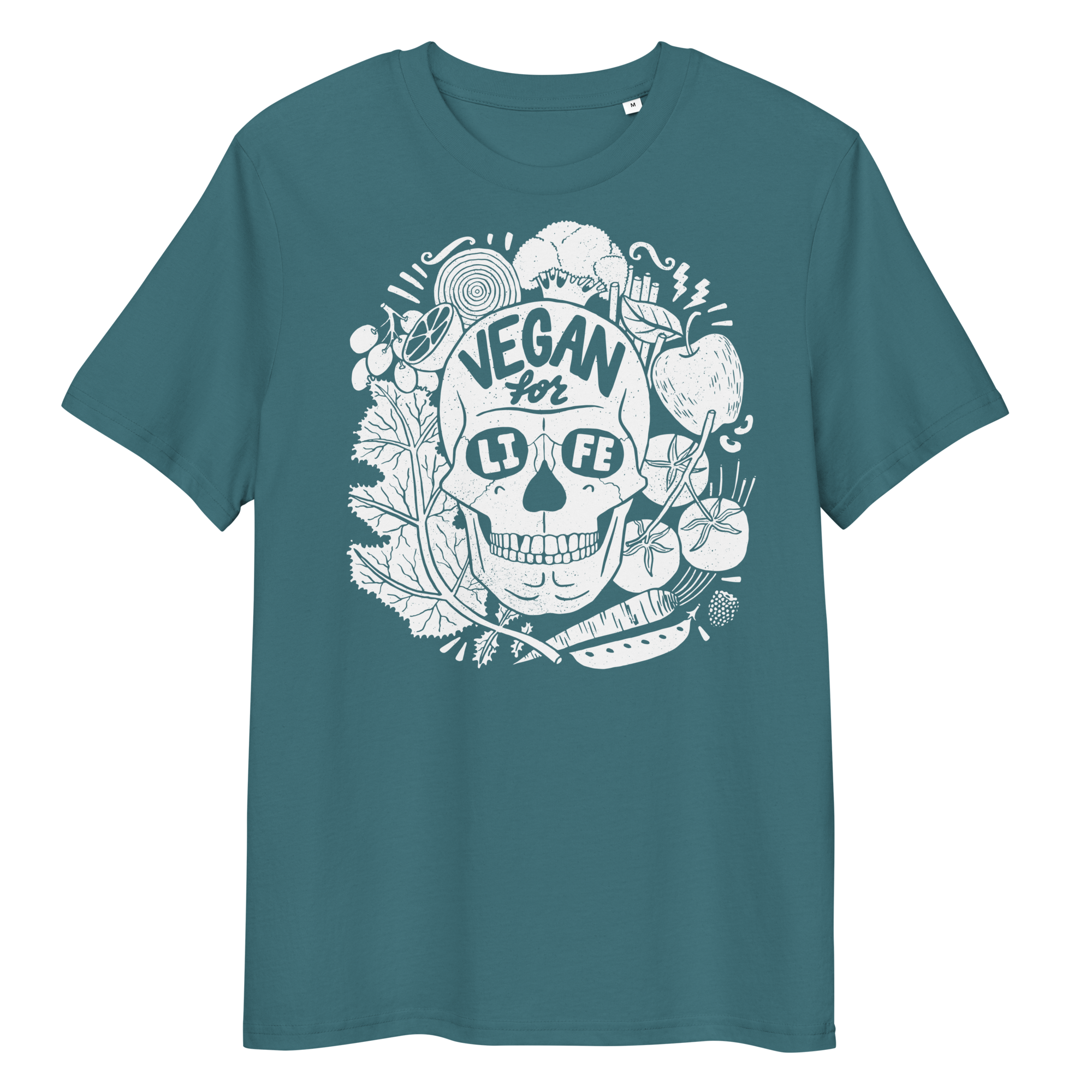 Vegan T-Shirt - Vegan for Life - Stargazer
