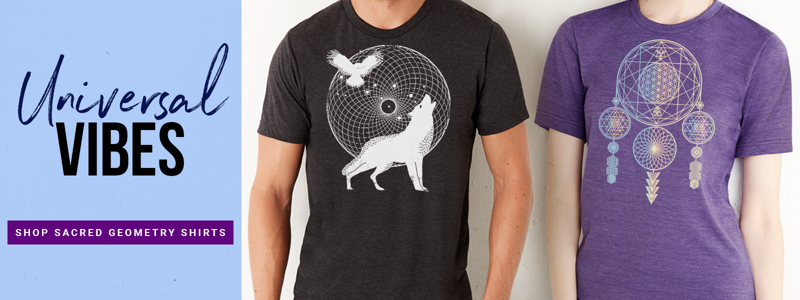 Vegan sacred geometry shirts - Vegan sacred geometry clothing by The Dharma Store