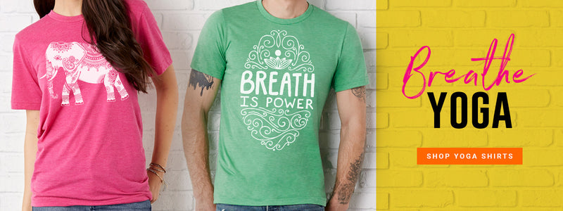 Vegan yoga shirts - Vegan yoga clothing by The Dharma Store