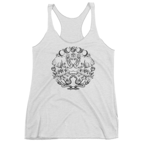 Sacred Geometry Tank Top - Lotus Elephant Circle