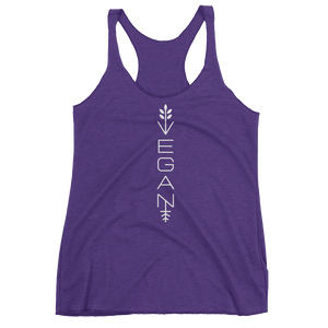 Vegan Tank Top - Modern Vegan - Purple Rush