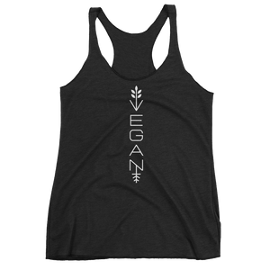 Vegan Tank Top - Modern Vegan - Vintage Black