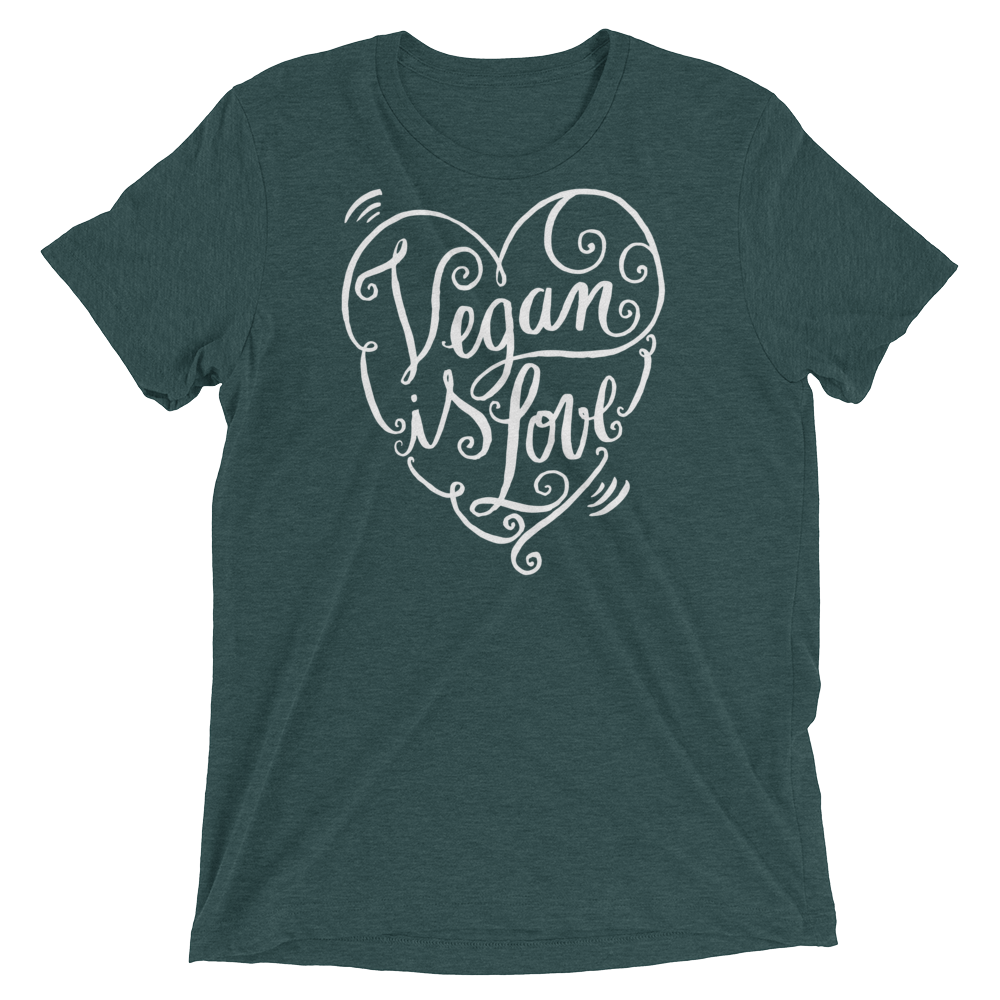 Vegan T Shirt Vegan is Love