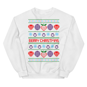 Vegan Ugly Christmas Sweater - White