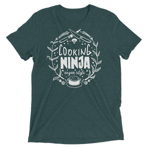 Vegan T-Shirt - Cooking Ninja - Emerald