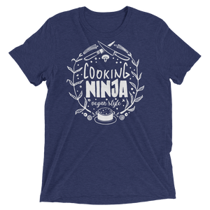 Vegan T-Shirt - Cooking Ninja - Navy
