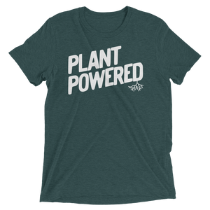 Vegan T-Shirt - Plant Powered Shirt - Emerald