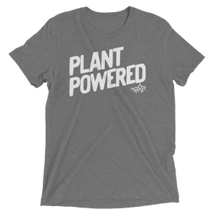 Vegan T-Shirt - Plant Powered Shirt - Grey