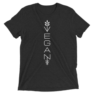 Vegan T-Shirt - Modern vegan - Charcoal Black