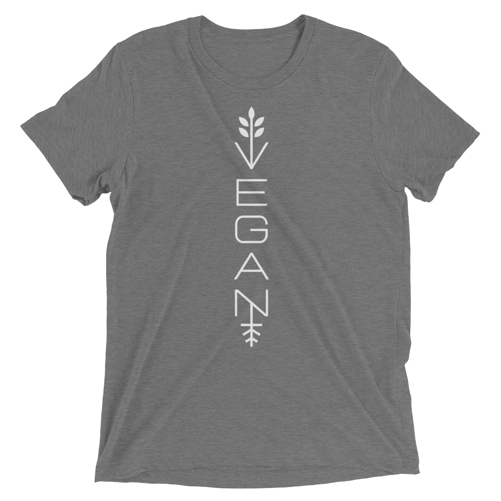 Vegan T-Shirt - Modern vegan - Grey