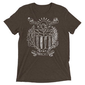 Vegan T-Shirt - Vegan Republic - Brown