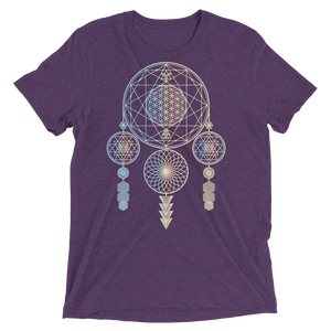 Sacred Geometry Shirt - Dreamcatcher - Purple