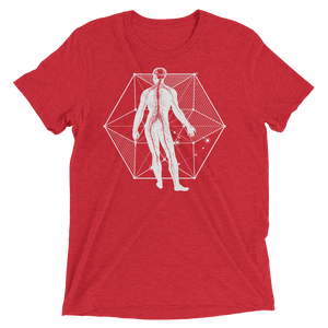 Sacred Geometry Shirt - Vector Equilibrium - Red