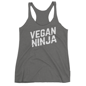 Vegan Tank Top - Vegan Ninja - Premium Heather